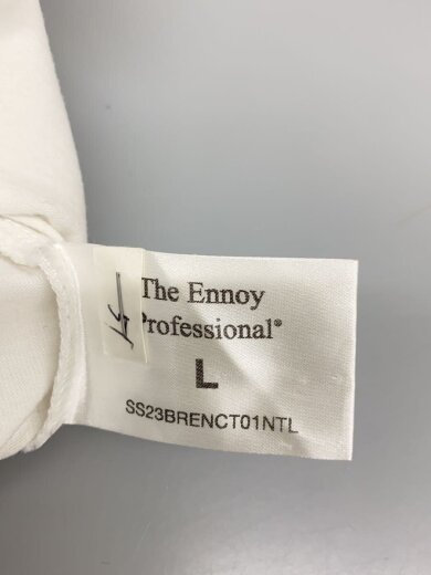 商品画像：23SS/襟元ヨゴレ有/Tシャツ/L/コットン/WHT/無地/SS23BRENCT01NTL 3