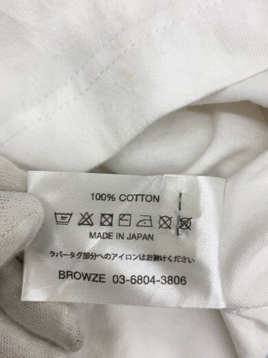 商品画像：23SS/襟元ヨゴレ有/Tシャツ/L/コットン/WHT/無地/SS23BRENCT01NTL 4