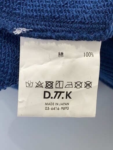 商品画像：ジップパーカー/L/コットン/BLU 5