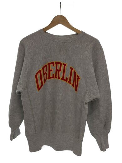 商品画像：90s/REVERSE WEAVE/USA製/OBERLIN/スウェット/M/コットン/GRY 1
