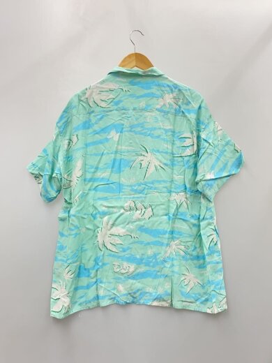 商品画像：25SS/BLADELEAF SHIRT/半袖シャツ/XL/レーヨン/BLU/総柄/WL-S-98 2