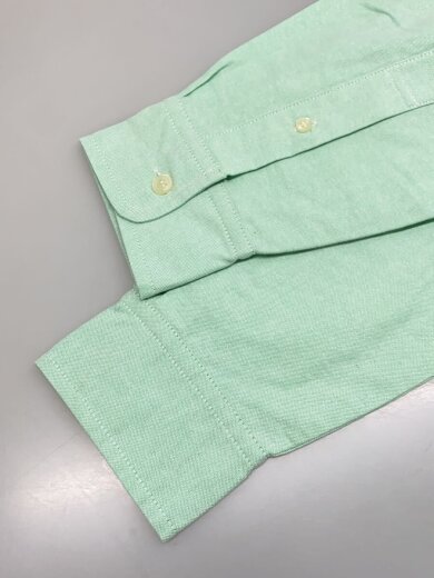 商品画像：OXFORD B.D SHIR/長袖シャツ/L/コットン/GRN/25SS-MN023 5