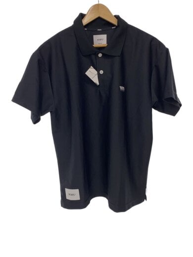商品画像：ポロシャツ/1/ポリエステル/BLK/251ATDT-CSM29 1