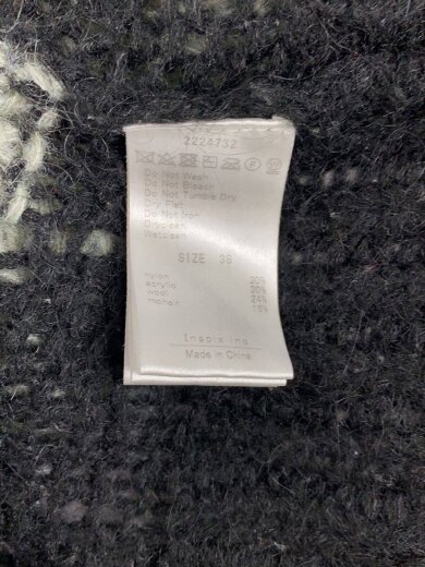 画像：THOMAS MAGPIEモヘア混/カーディガン(厚手)/38/ナイロン/YLW/22247324