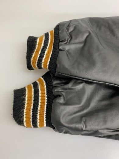 商品画像：Meca/90s/USA製/スタジャン/XXL/ウール/BLK 4