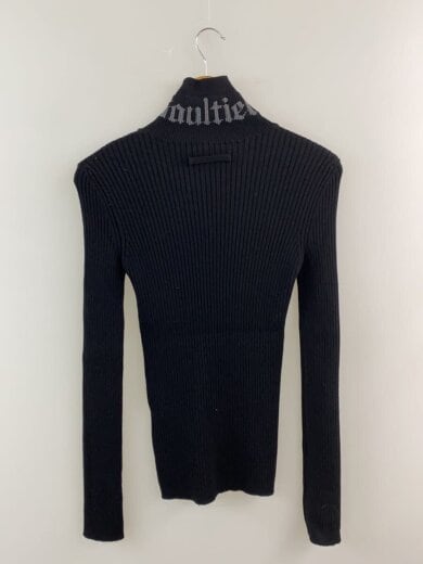 商品画像：23AW/ニット・セーター(厚手)/XS/リネン/BLK/無地/23/15-H-PL042-M060// 2