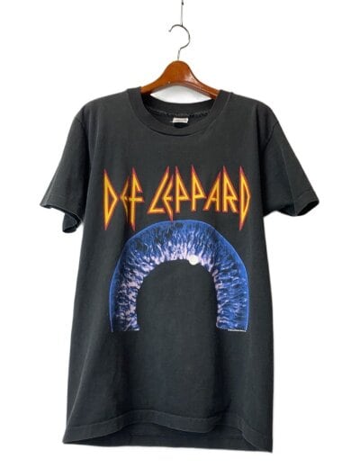 商品画像：90S/DEF LEPPARD/Tシャツ/L/コットン/BLK/無地// 1