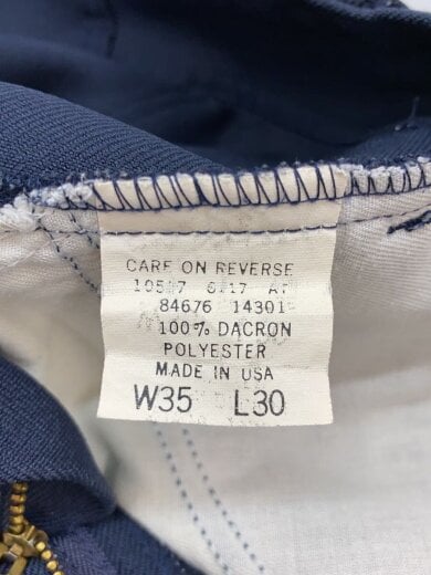 商品画像：ストレートパンツ/35/ポリエステル/NVY/無地 5