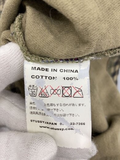 商品画像：Tシャツ/L/コットン/GRN/チェック 4