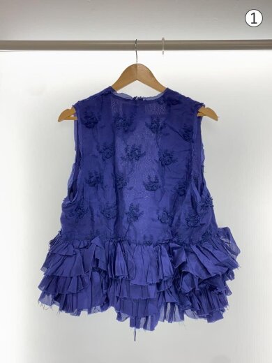 商品画像：ベスト/FREE/レーヨン/NVY/CC-3555 2