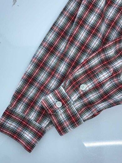 商品画像：長袖シャツ/XS/コットン/マルチカラー/チェック 6