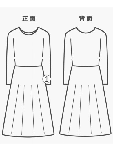 商品画像：半袖ワンピース/FREE/リネン/BLK/チェック/GA35-26M009 7