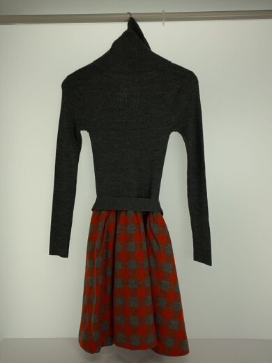 商品画像：長袖ワンピース/--/アクリル/マルチカラー 2