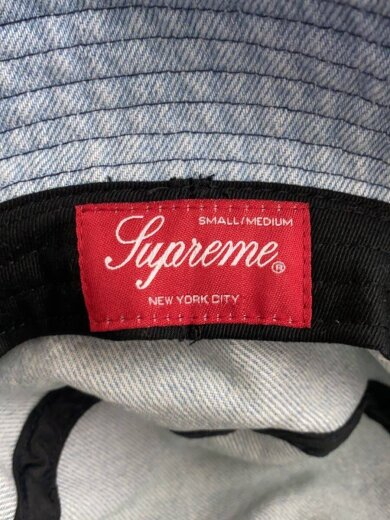 商品画像：23SS/OUTLINE CRUSHER DENIM HAT/シミ有/バケットハット/デニム/IDG/メンズ 5