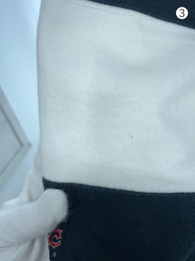 商品画像：ZORLAC SKATEBOARD/長袖Tシャツ/L/コットン/BLK/ボーダー 9