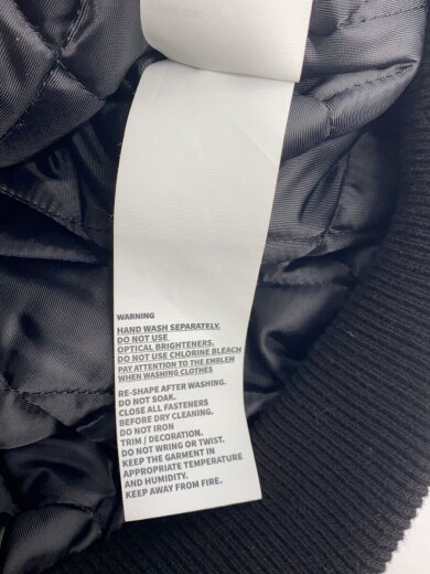 商品画像：24AW/NYLON JUMPER/ダブルジップナイロンボンバージャケット/1/ナイロン/BLK 5