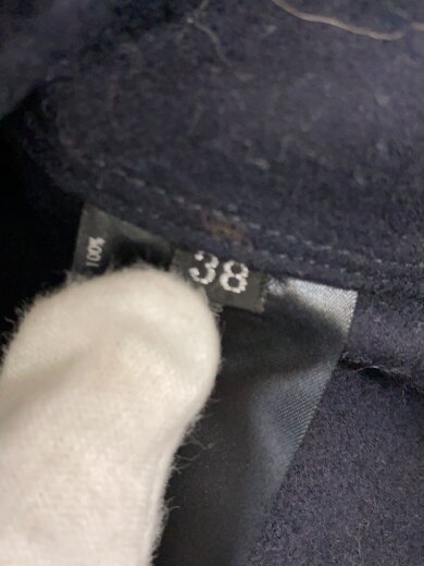 商品画像：長袖シャツ/38/ウール/BLK/24FW-REBL-447L 4