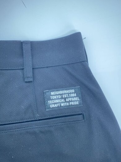 商品画像：ストレートパンツ/S/コットン/BLK/222SPNH-PTM02 9