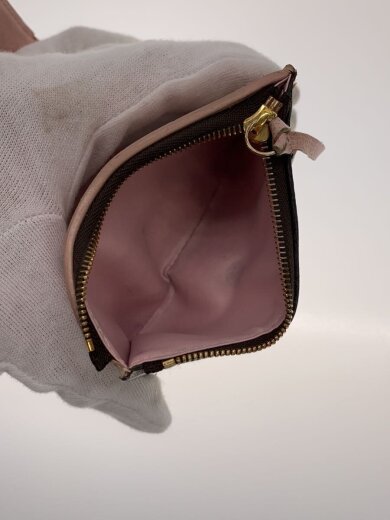 商品画像：ポルト・フォイユ・ヴィクトリーヌ_モノグラム・キャンバス_ローズバレリーヌ/PVC/BRW/レディース 5