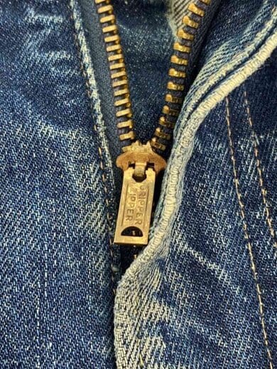 商品画像：60s/551ZXX/裏K/オフセット/実寸32×28程度/GRIPPER ZIPPER/均等V 4