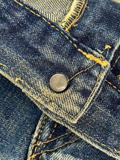 商品画像：60s/551ZXX/裏K/オフセット/実寸32×28程度/GRIPPER ZIPPER/均等V 5