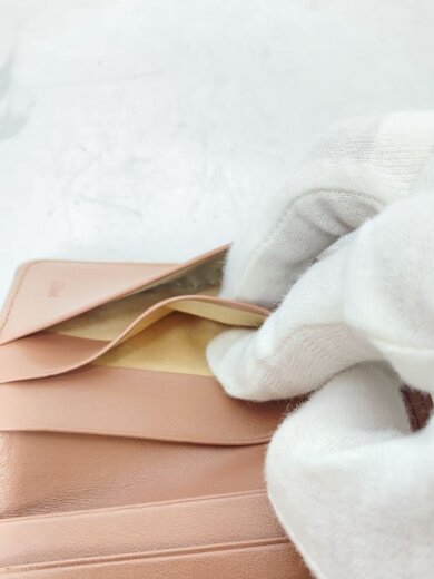 商品画像：トリフォールドコンパクトウォレット /BRW/レディース 5