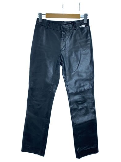 商品画像：ボトム/44/レザー/BLK/無地 1