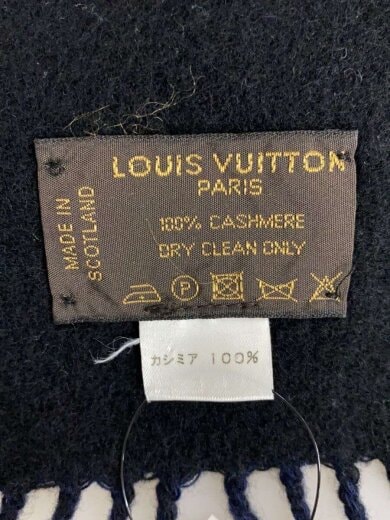 商品画像：ロゴ/マフラー/カシミア/NVY/メンズ 2