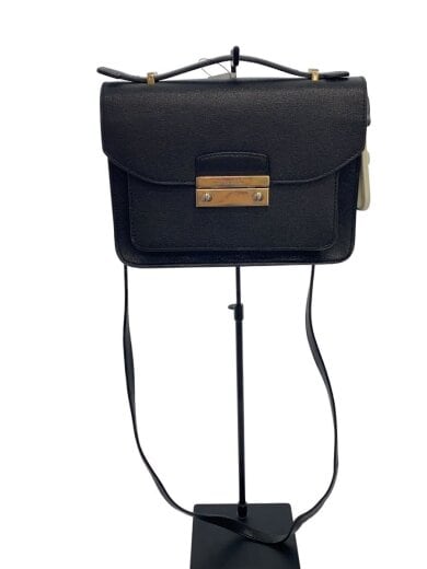 商品画像：スレ有/ショルダーバッグ/レザー/BLK 1