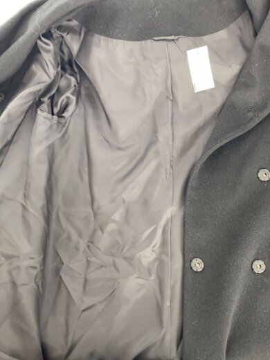 商品画像：カシミア混/コート/--/ウール/BLK/無地/17427-45-95-380 6