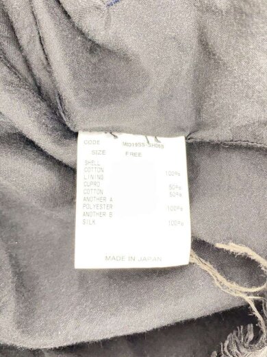 商品画像：19ss/DOG EAR SHIRT JACKET/FREE/コットン/BLK/無地/mid19ss-sh06b 4