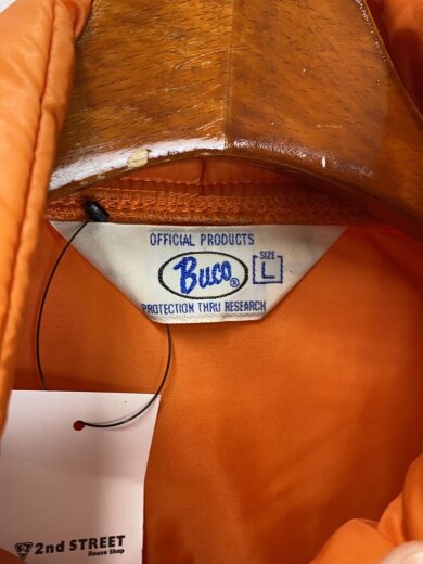 商品画像：×BUCO/キルティングジャケット/L/ナイロン/ORN 3