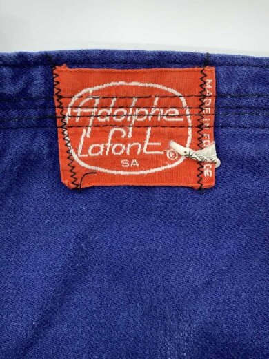 商品画像：ADOLPHE LAFONT/フランス製/フレンチワーク/汚れ/オーバーオール/--/--/BLU 4