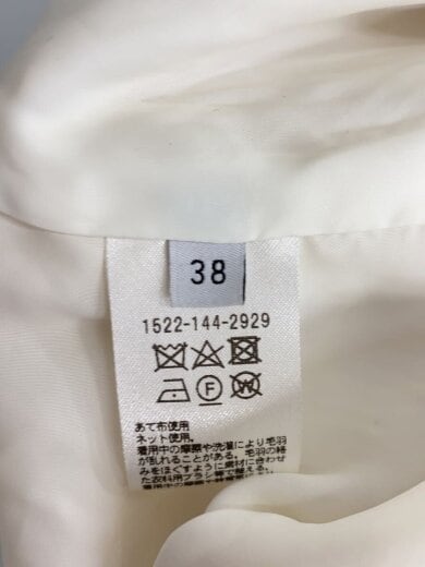 商品画像：シャギーツイードベスト/ベスト/38/コットン/WHT/無地/1522-144-2929 4