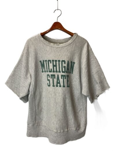 商品画像：80S/トリコタグ/染み込みプリント/2段/カットオフ/スウェット/L/コットン/GRY 1