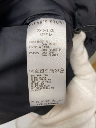 商品画像：GORE-TEX INFINIUM/ダウンジャケット/M/ポリエステル/BLK/無地/233-1535 4