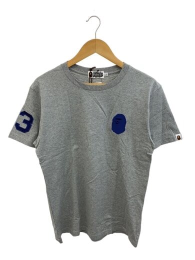 商品画像：Tシャツ/L/コットン/GRY/無地/001CS0301002X 1