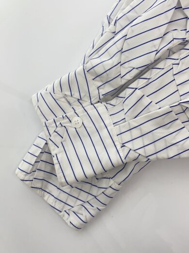 商品画像：20AW/Crushed Poplin Shirt Dress/XS/コットン/WHT/ストライプ/S32CU0141 6