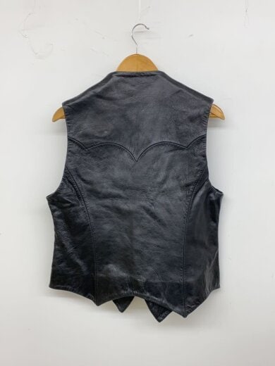 商品画像：24AW//BAT LEATHER VEST/46/山羊革/BLK/MPFW-VT0224 2