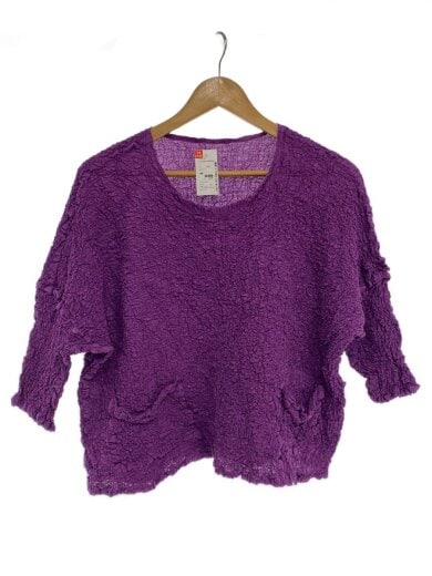 商品画像：長袖ブラウス/FREE/ポリエステル/PUP/無地/MI64FJ382 1