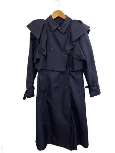 商品画像：トレンチコート/36/ポリエステル/NVY/CWFC224038 1