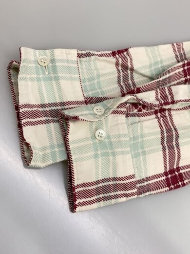 商品画像：05SS/but brautiful期/長袖シャツ/2/コットン/BEG/チェック/5S215-SH4 5