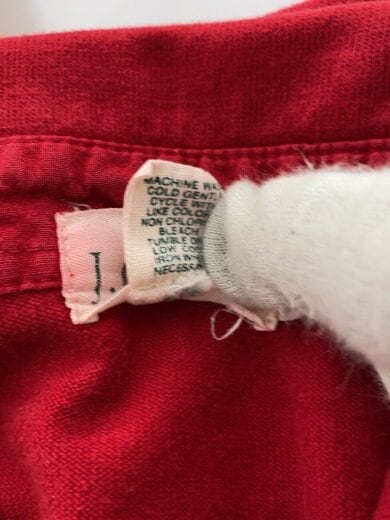 商品画像：90S/巨人タグ/ポロシャツ/XL/コットン/RED/ボーダー 4