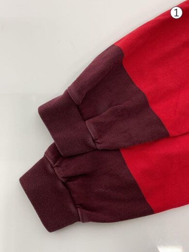 商品画像：90S/巨人タグ/ポロシャツ/XL/コットン/RED/ボーダー 5