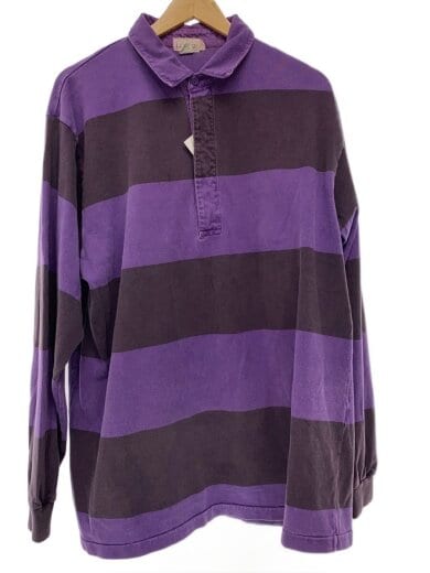 商品画像：90S/巨人タグ/ポロシャツ/XL/コットン/PUP/ボーダー 1