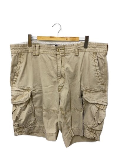 商品画像：ショートカーゴ/ショートパンツ/42/コットン/BEG/無地 1