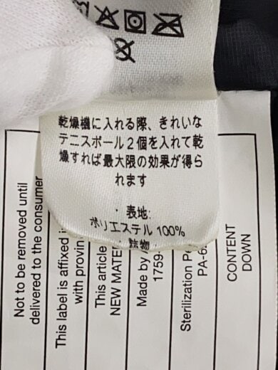 商品画像：ダウンベスト/L/ナイロン/BLK/84622FA21// 4