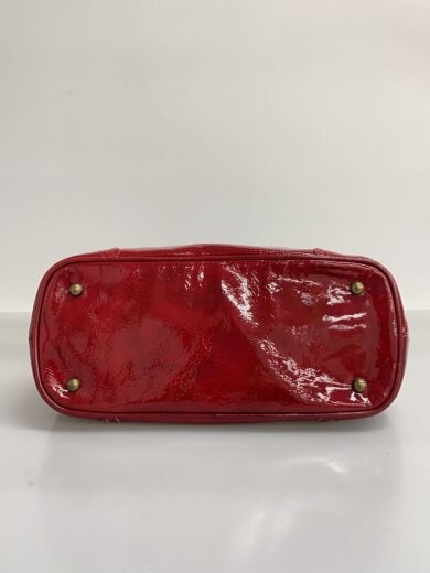 商品画像：ドクターズバッグ/トートバッグ/エナメル/RED/無地 4