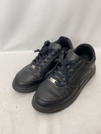 商品画像：ローカットスニーカー/23.5cm/BLK/レザー 2