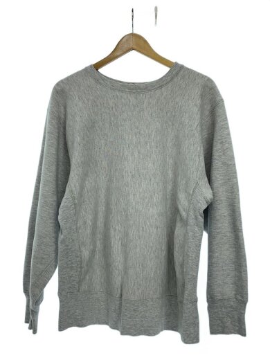商品画像：80s/後期/REVERSE WEAVE/完全目無/スウェット/L/コットン/GRY/無地 1